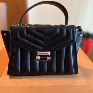 Michael Kors quilted crossbody purse